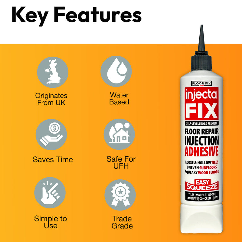 Load image into Gallery viewer, Injectafix Easy Squeeze 300ml Extra Strength Bonding Adhesive with Easy Squeeze System - Floor Fix Pro Flooring Adhesives