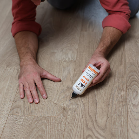 Click Lube - Lubricant for Squeaky Click System Floors