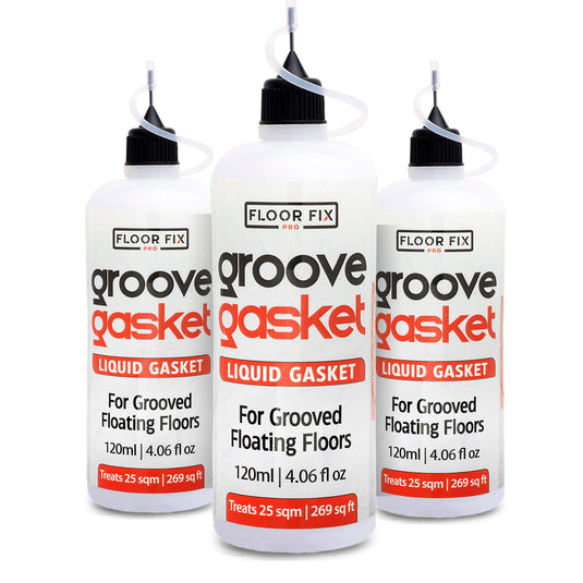Groove Gasket  - Liquid Gasket for Squeaky Click System Floors