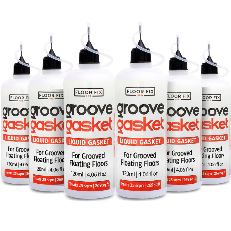 Load image into Gallery viewer, Groove Gasket  - Liquid Gasket for Squeaky Click System Floors
