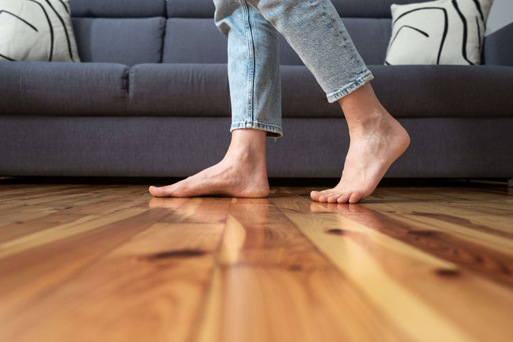 Click System Floor Without Grooves (Concrete Subfloor)