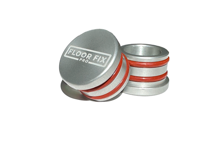 Load image into Gallery viewer, Plank Grabber™ Premium Billet Aluminium End Caps — Pack of 2 - Floor Fix Pro 
