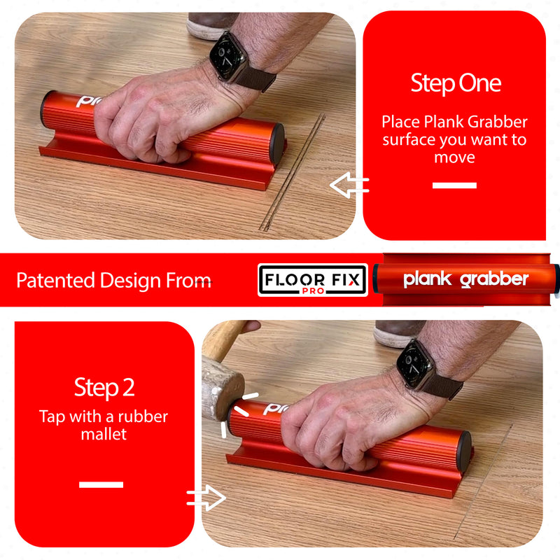 Load image into Gallery viewer, Plank Grabber  - Fix Gaps and Move Planks &amp; Tiles With Ease - Floor Fix Pro Flooring Tools
